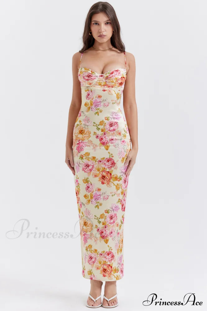 Josefina Ivory Stylish Maxi Dress