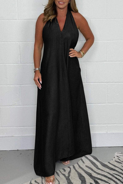 T-back Floaty Dress Floaty Maxi Dress