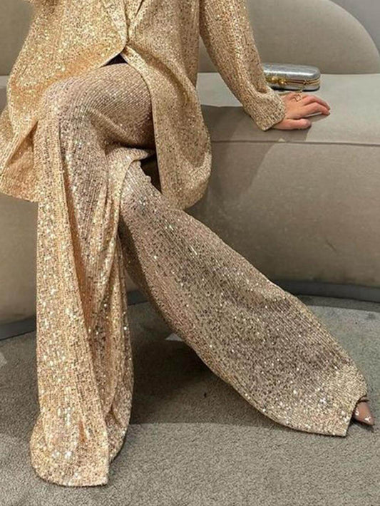 Sequined Pants