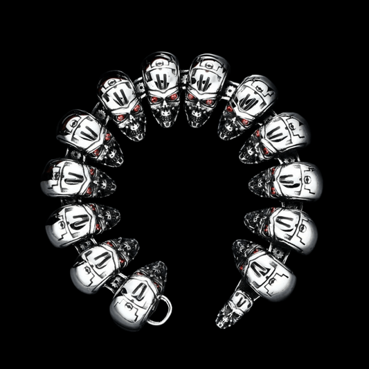 Judgment Day Skull Bracelet