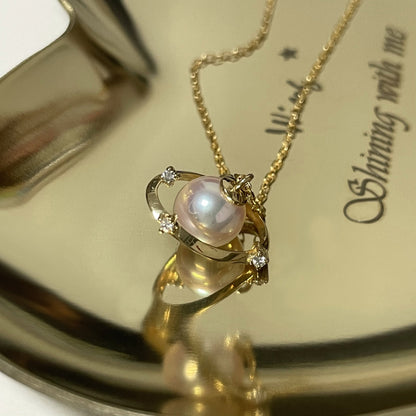 [sample ] Saturn Necklace