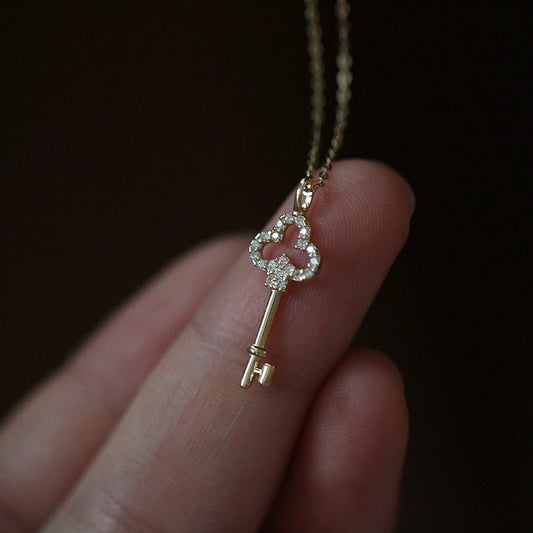 Key to True Love Necklace