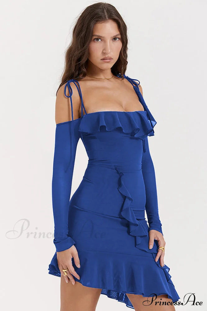 Kiki Ruffle Stylish Mini Dress