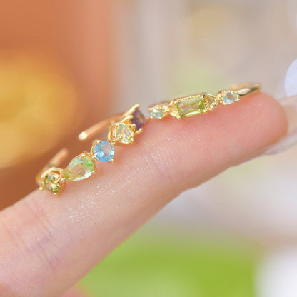Klara Multi Gemstone Ring