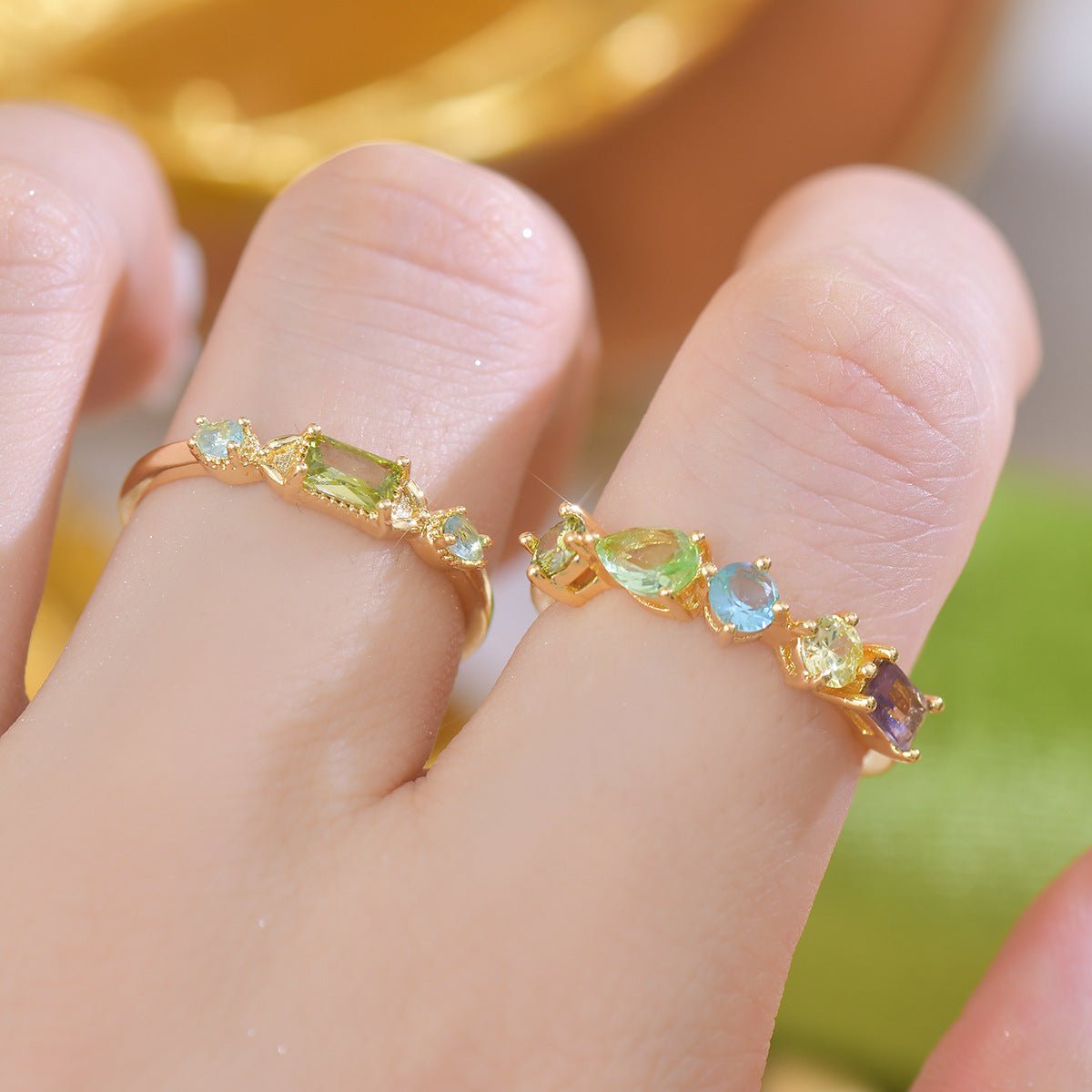 Klara Multi Gemstone Ring