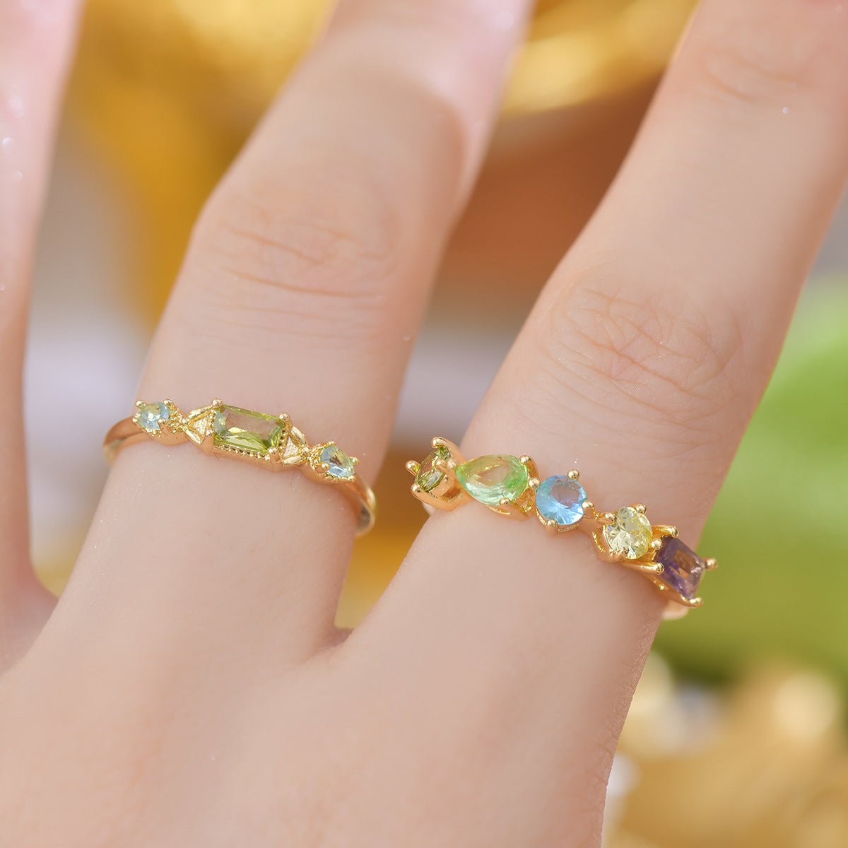 Klara Multi Gemstone Ring