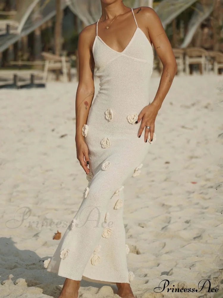 Knitted Stylish Midi Dress