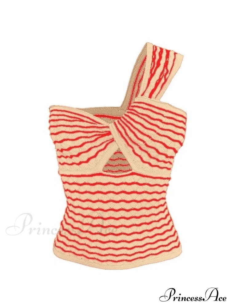 Knitted Stripe Long Sleeve Maxi Dress