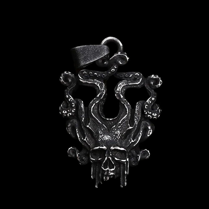 Kraken Skull of Death Pendant