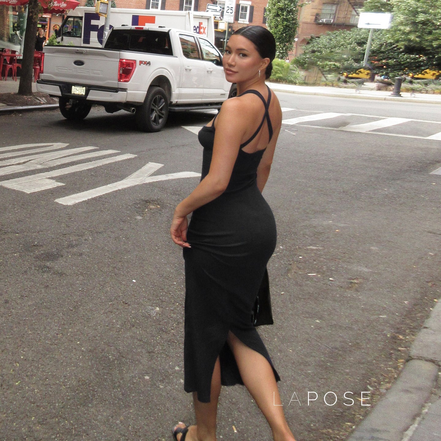 Abrianna Halter Backless Maxi Dress