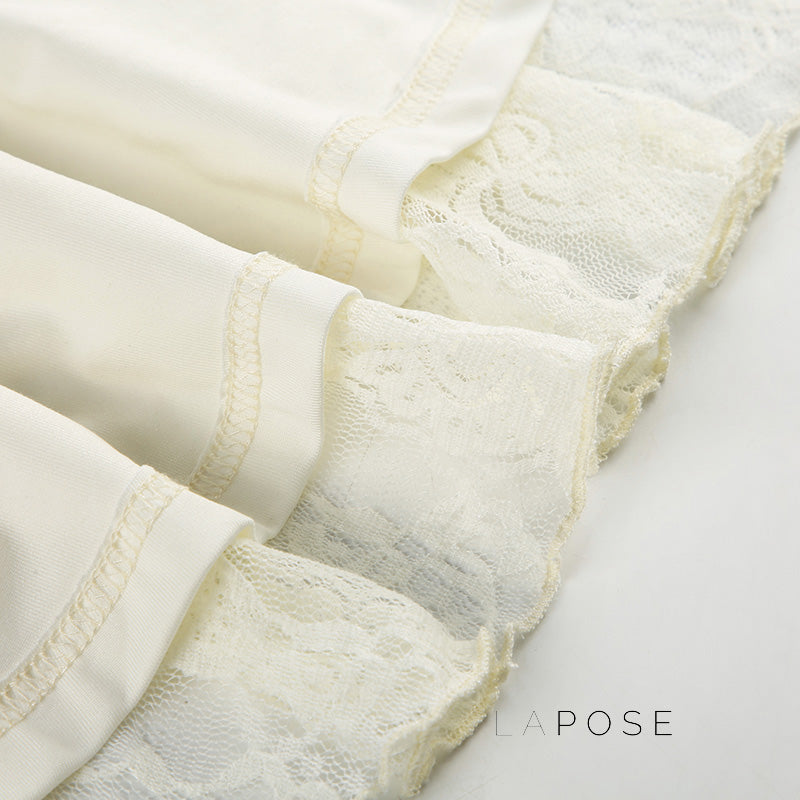 Adaley Lace Tiered Mini Dress