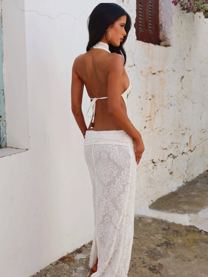 Ailen Lace Maxi Dress