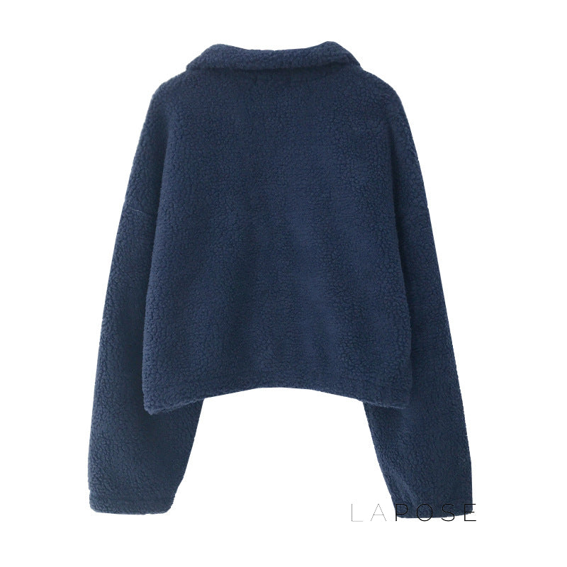 Akilah Cozy Stand Collar Cardigan