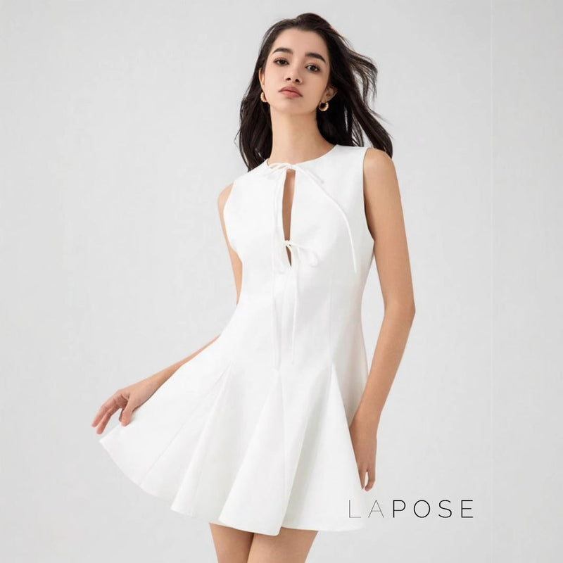 Amara Bow Mini Dress