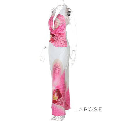 Amity Halter Maxi Dress