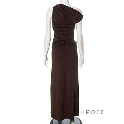 Azalia Twisted Draped Dress