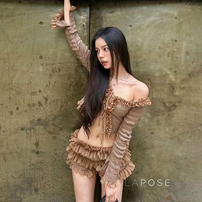 Bobbie Tie-front Crop Cardigan