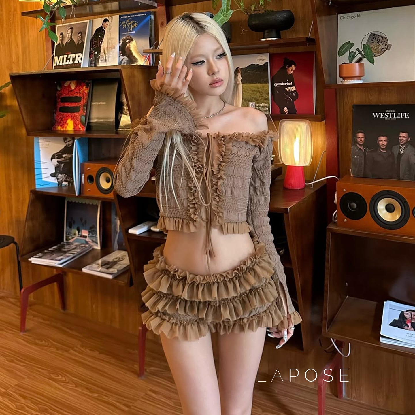 Bobbie Tie-front Crop Cardigan