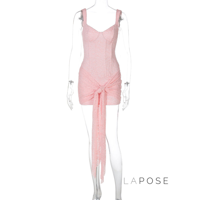 Daphne Lace Bodycon Mini Dress
