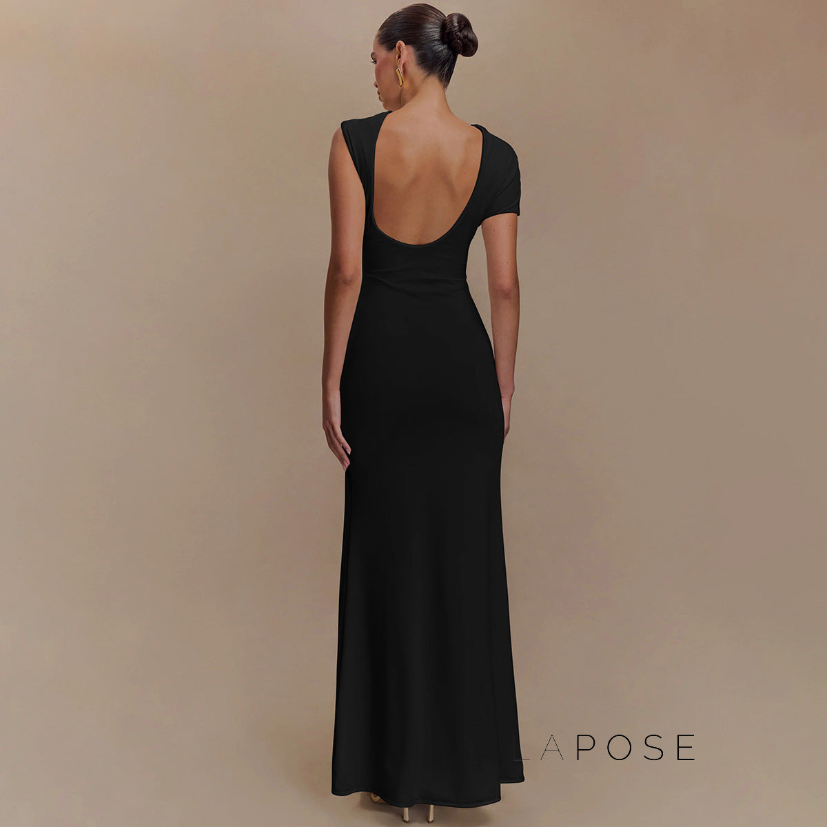 Jaleyah Backless Maxi Dress