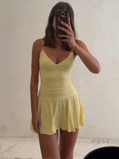 Javeah Ruched Bodycon Mini Dress