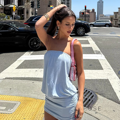 Jeanelle Strapless Mini Dress