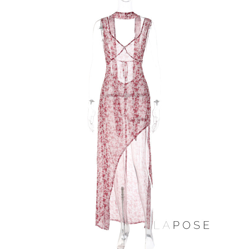Khalia See-through Maxi Dress