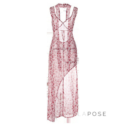 Khalia See-through Maxi Dress