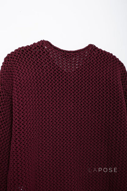 Klaira Button-front Knit Cardigan