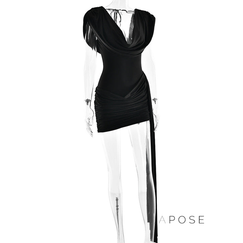Layan Ruched Mini Dress