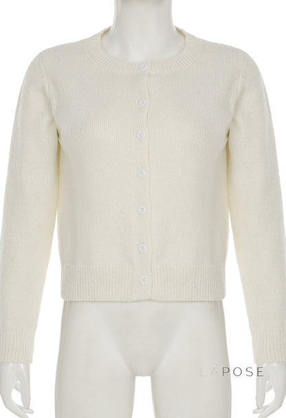 Laylani Buttoned Knit Cardigan