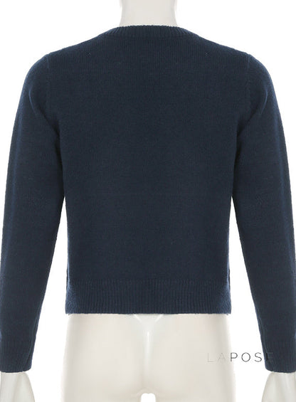 Laylani Buttoned Knit Cardigan