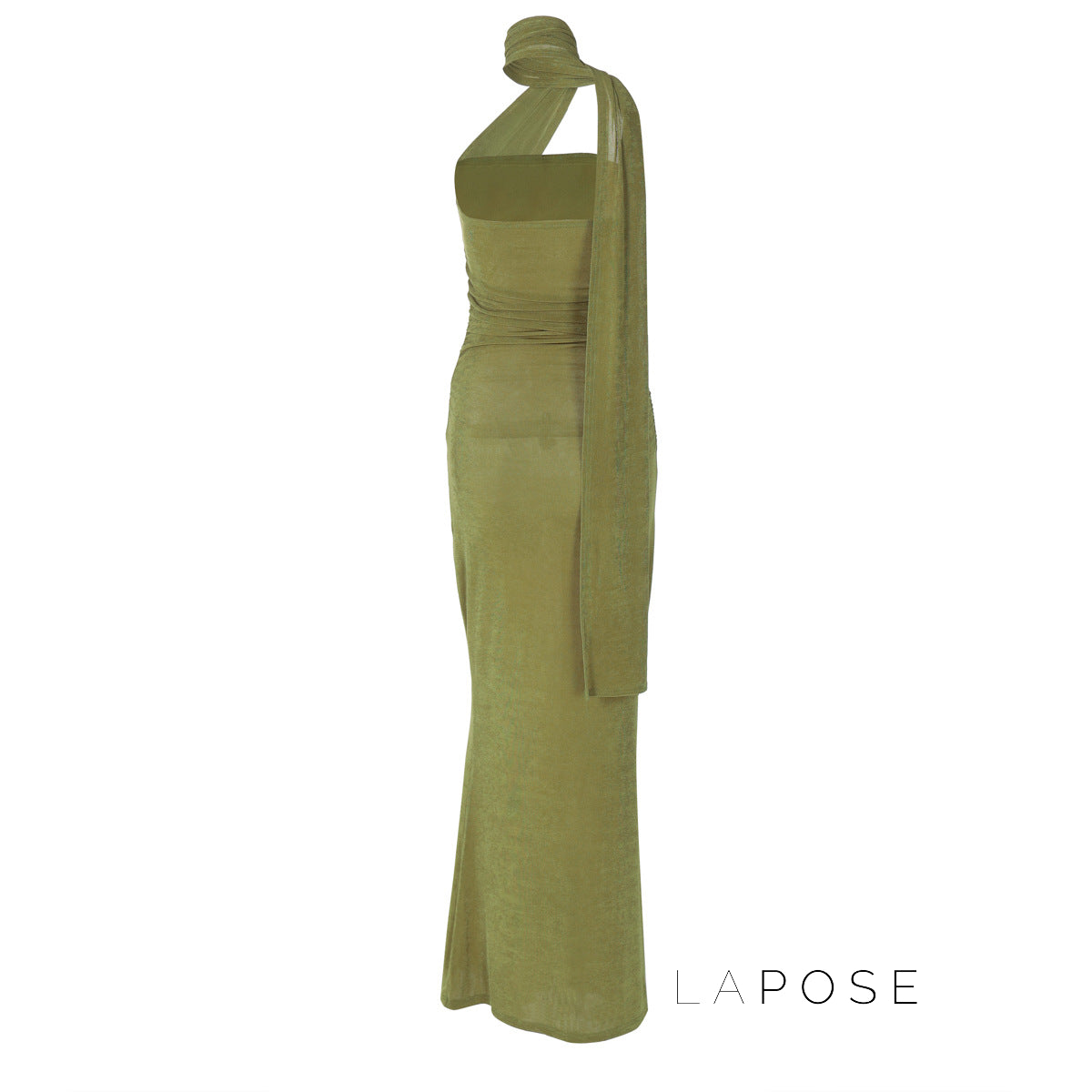 Leilani Ruched Bodycon Maxi Dress