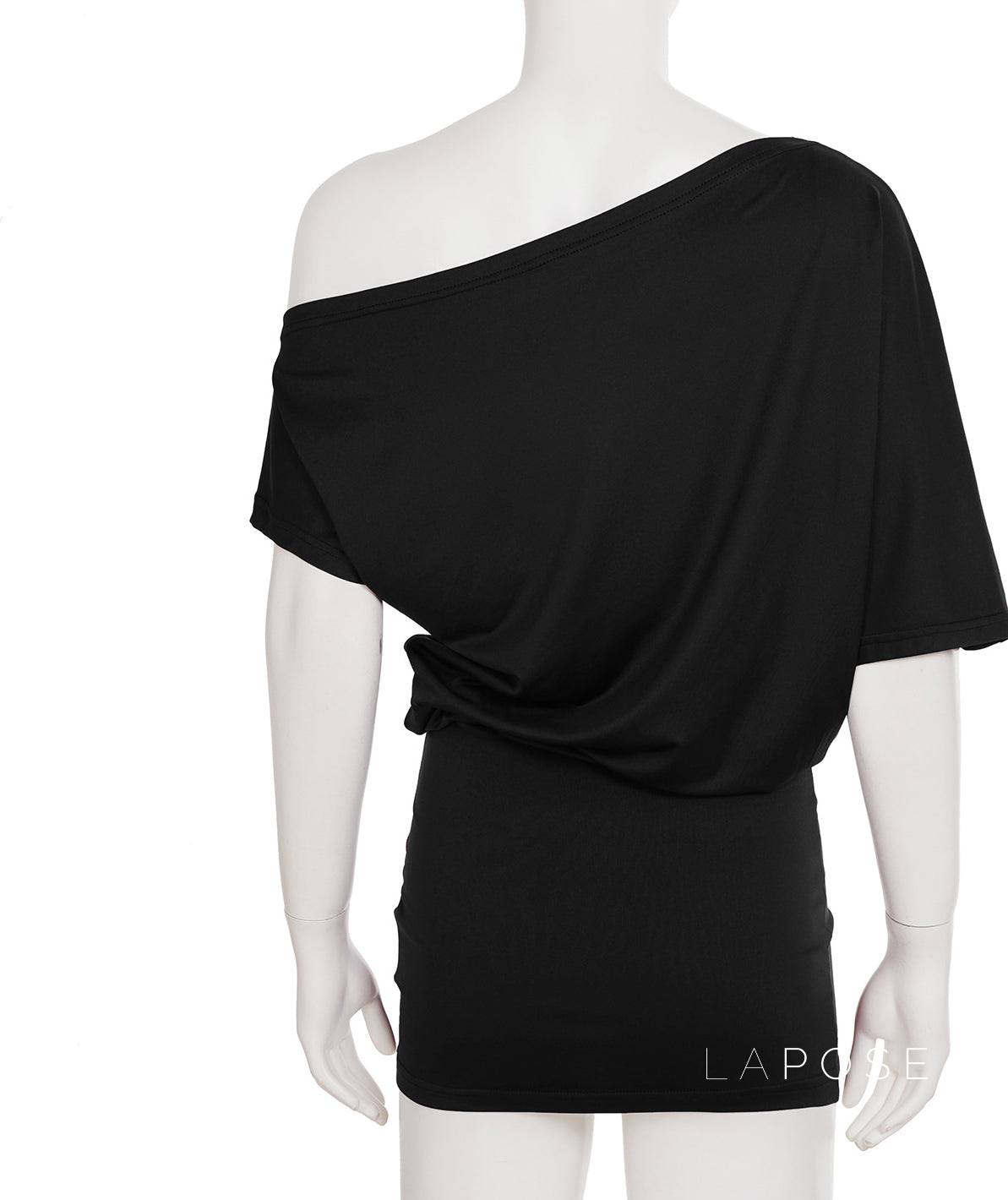 Lianne Ruched One-shoulder Mini Dress