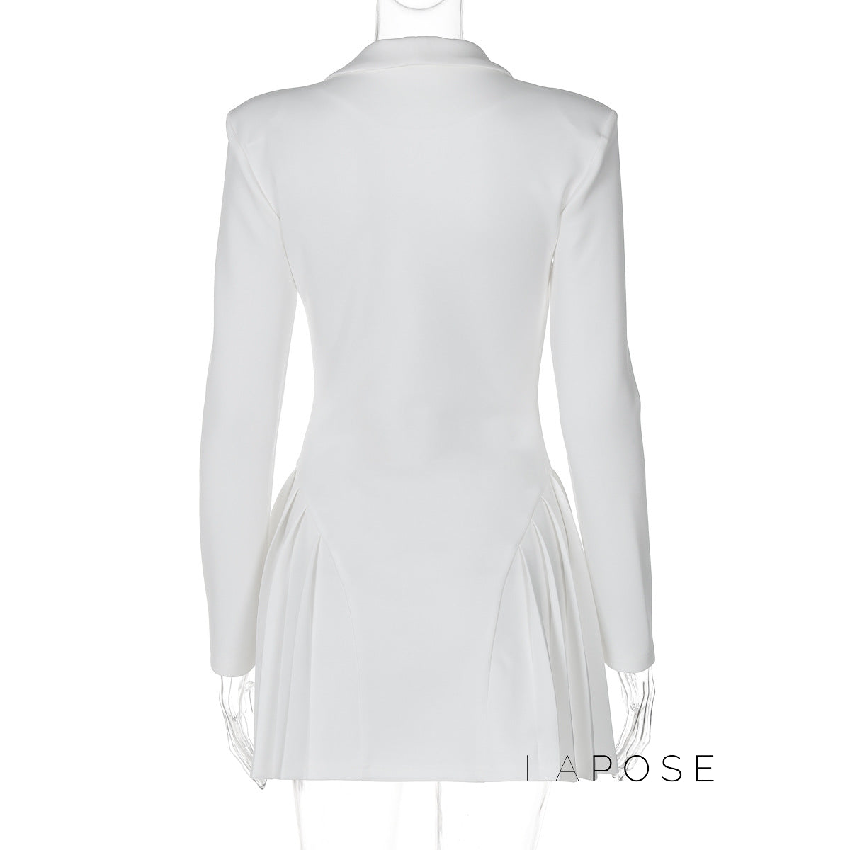 Louella Collared Ruffle Mini Dress