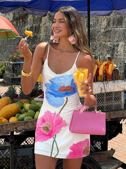 Madalena Backless Midi Dress