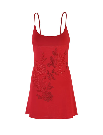 Maddisyn Diamante Mini Dress