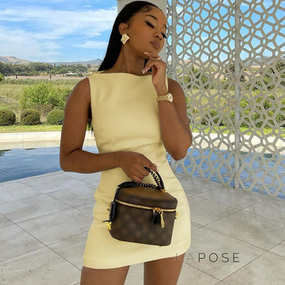 Mahlani Woven Mini Dress