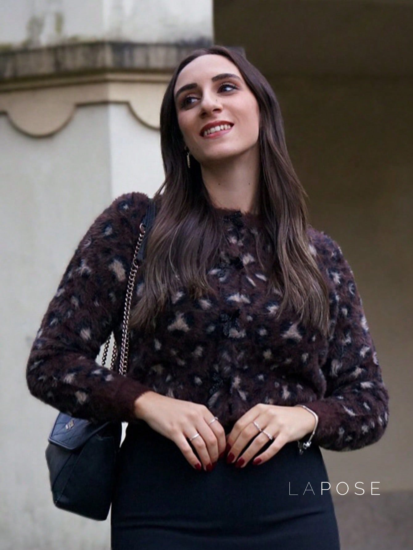 Roisin Leopard Bow Knit Cardigan