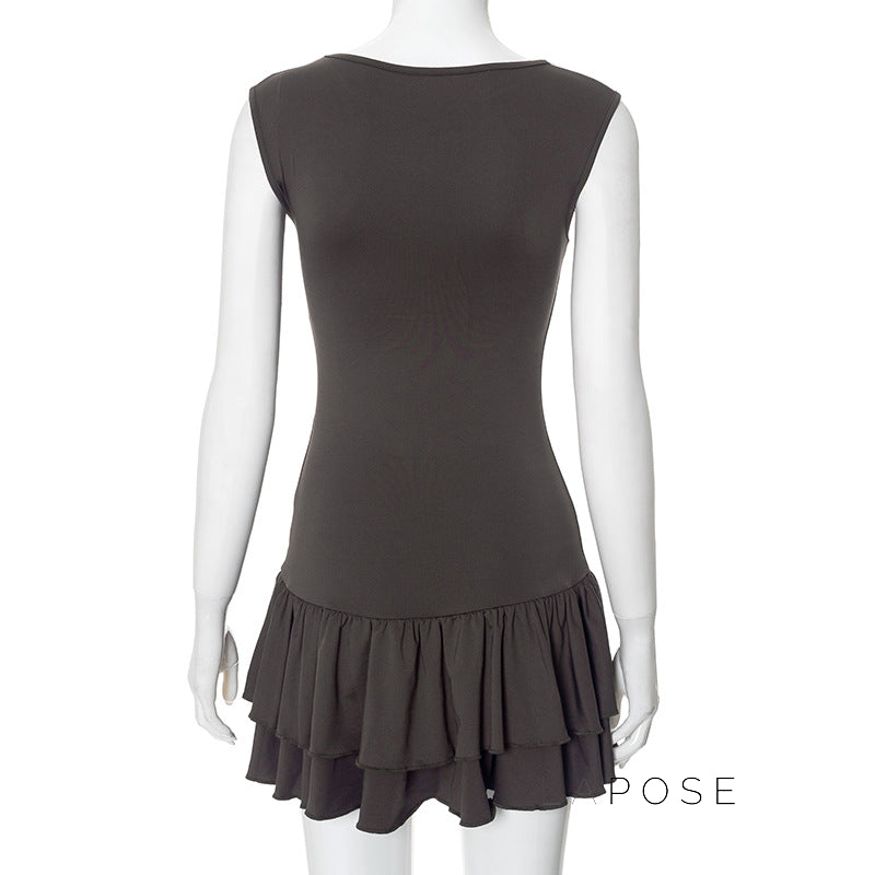 Shae Contrast Mini Dress