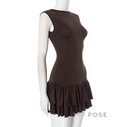 Shae Contrast Mini Dress
