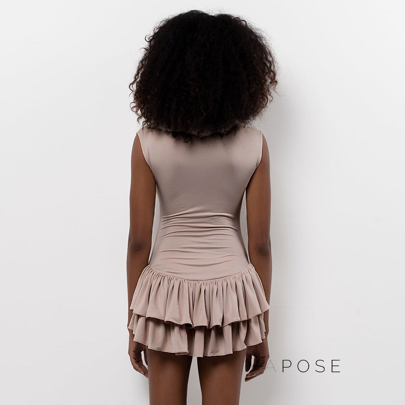 Shae Contrast Mini Dress