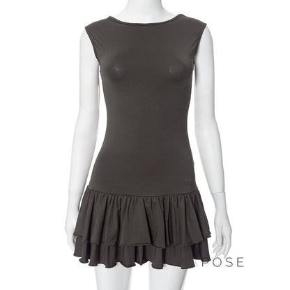 Shae Contrast Mini Dress