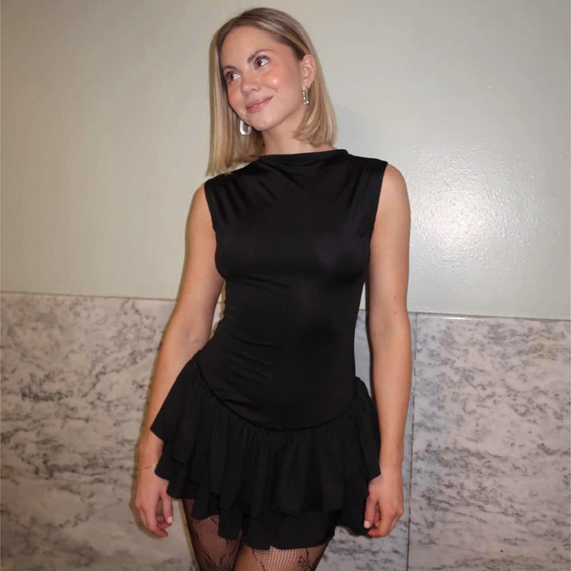 Shae Contrast Mini Dress