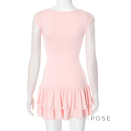 Shae Contrast Mini Dress