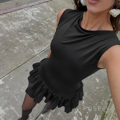 Shae Contrast Mini Dress