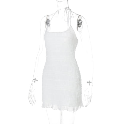 Shalom Halter Mini Dress