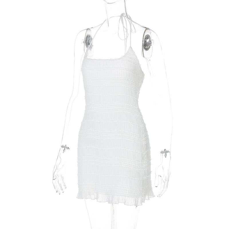 Shalom Halter Mini Dress