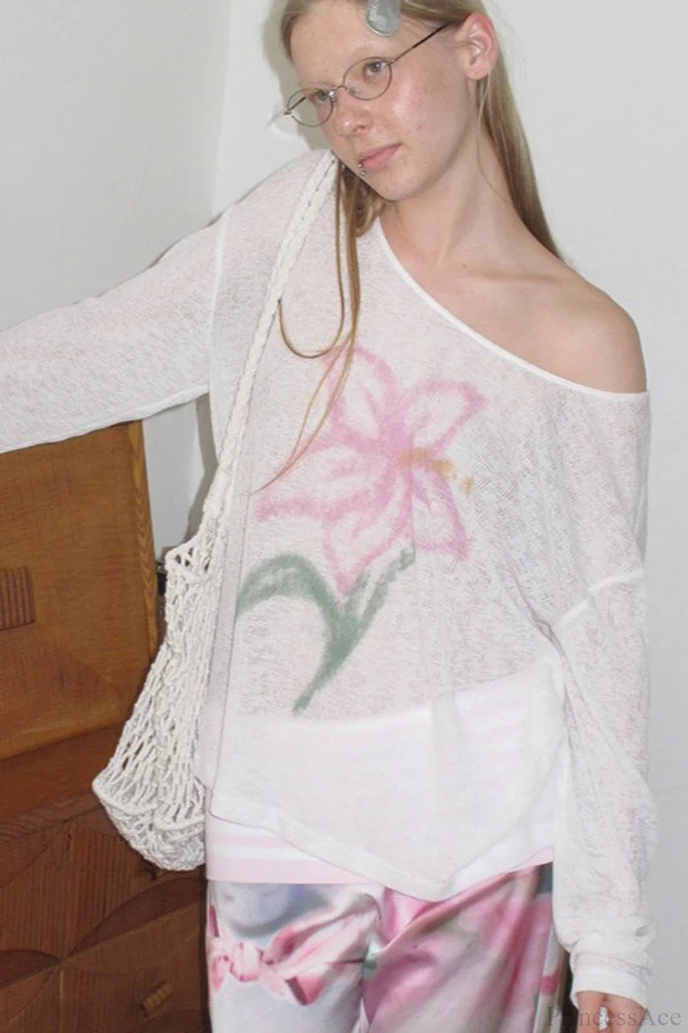 Lightweight Sun Protection Loose Slouchy Blouse