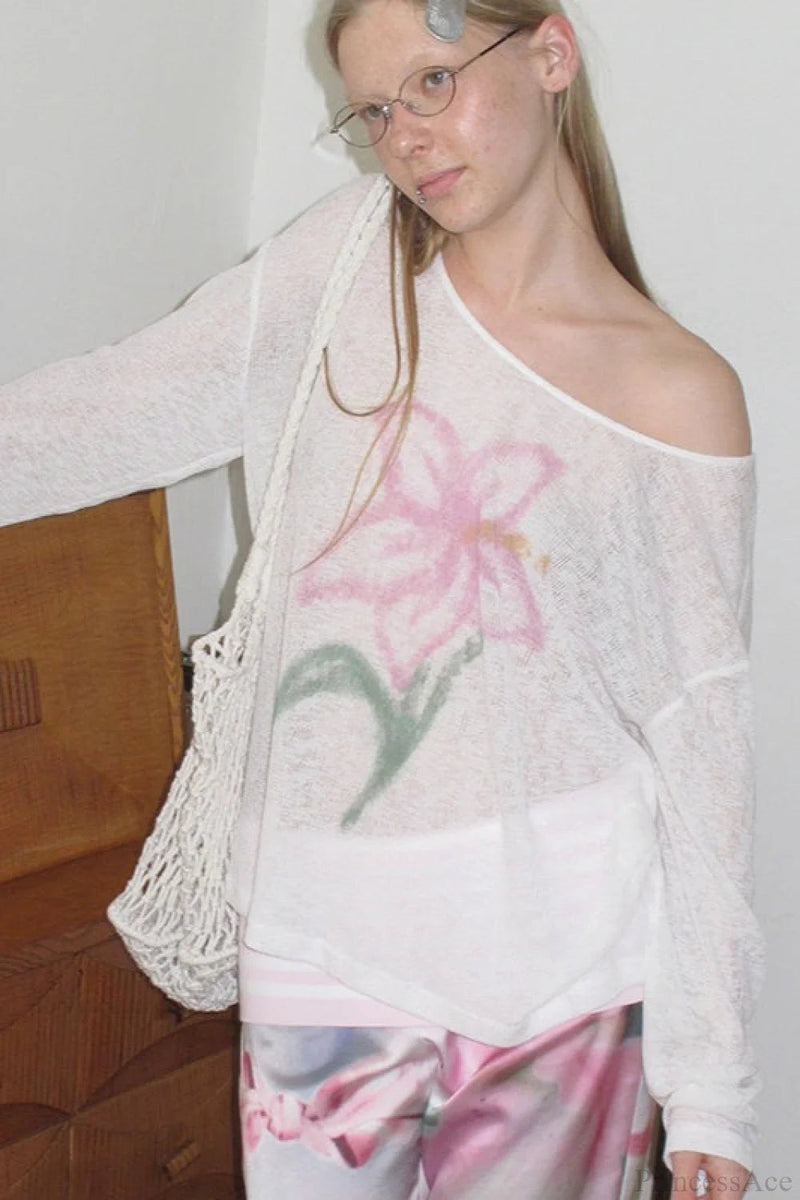 Lightweight Sun Protection Loose Slouchy Blouse